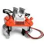 Ventilateurs de moteur pour moteur RC-Hub V8, radiateur et cache pour chenilles RC 1/10 TRX4 en taille réelle (Orange) Ventilateurs de moteur pour moteur RC-Hub V8, radiateur et cache pour chenilles RC 1/10 TRX4 en taille réelle (Orange)