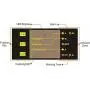 AILI DC Programmable Meter Controller 0-200V 0-750A Volt Amp Power Ah Auto Shut Down for Solar Battery Monitor Car Motor Panel Mount Blue Display