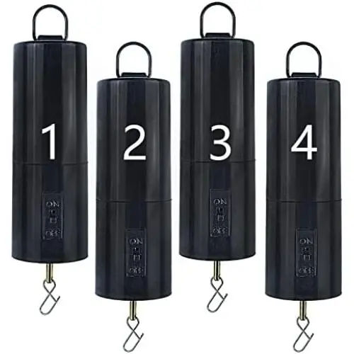 4 Pack Wind Spinner Motor Hanging Display Motor Battery Operated 20 RPM Rotating Motor Multi-Purposes for Wind Spinner Mobile Yard Decor Hanging Ornament Outdoor Sculptures-Medium Speed (4 Pcs Black) 4 Pack Wind Spinner Motor Hanging Display Motor Battery Operated 20 RPM Rotating Motor Multi-Purposes for Wind Spinner Mobile Yard Decor Hanging Ornament Outdoor Sculptures-Medium Speed (4 Pcs Black)