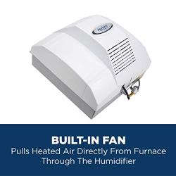 AprilAire 700 Whole Home Humidifier, Automatic Fan Powered Furnace Humidifier, Large Capacity Whole House Humidifier for Homes up to 5,300 Sq. Ft., White