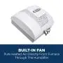 AprilAire 700 Whole Home Humidifier, Automatic Fan Powered Furnace Humidifier, Large Capacity Whole House Humidifier for Homes up to 5,300 Sq. Ft., White