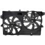 Dorman 621-392XD Dual Fan Assembly With Upgraded Controller Compatible with Select Ford / Lincoln Models (OE FIX)