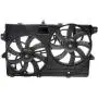 Dorman 621-392XD Dual Fan Assembly With Upgraded Controller Compatible with Select Ford / Lincoln Models (OE FIX)