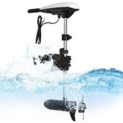 Funchic Boat Trolling Motor 12V 65LB Electric Outboard Motor 1420 RPM Propeller Boat Engine for Trolling Fishing Boats (65LB)