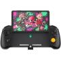 TNS-1125 NS-Switch game handle for Nintendo Switch/NS OLED, Screenshot, six-axis gyroscope, custom buttons function programming (mapping), double motor vibration, power supply interface plug-and-play(Black)