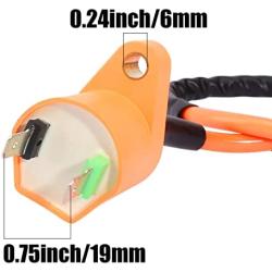 QAZAKY Performance Ignition Coil for GY6 50cc - 90cc 110cc 125cc 150cc 4-stroke Engine Motorcycle Scooter ATV Go Kart Moped Quad Pit Dirt Racing Bike QMJ157 QMI157 QMJ152 QMI152 Roketa Sunl Baja Kymco