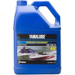 Yamaha New OEM WaveRunner Boat Oil Gallon 10W-40 4W WATERCRAFT LUB-10W40-WV-04