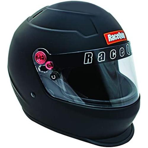 RaceQuip Full Face Helmet PRO20 Series Snell SA2020 Rated Flat Black Large 276995