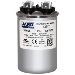 Mars 12717 #2 Motor Run Capacitor Round 30 uf MFD 370 Volt VAC 12717
