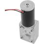 DC 12V 200RPM Worm Gear Motor, 8mm Female Shaft High Torque Turbine Reducer