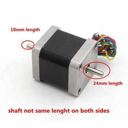 Nema17 Stepper Motor 78oz.in 48mm Length 1.8A Dual Shaft for 3D Printer/Milling/CNC Router Machine