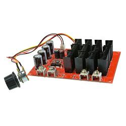 PWM DC Motor Speed Controller 10-50V 60A High Power HHO RC Driver PWM Controller Module 12V 24V 48V 3000W Extension Cord Switch
