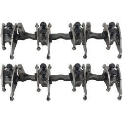 Pair Rocker Arm & Pedestal Compatible with 2008-2010 F-o-r-d F250 F350 F450 F550 Super Duty with 6.4L Power-stroke Diesel Engine Rocker Arm Assembly 8C3Z6564D 8C3Z-6564-D Avaleer
