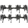 Pair Rocker Arm & Pedestal Compatible with 2008-2010 F-o-r-d F250 F350 F450 F550 Super Duty with 6.4L Power-stroke Diesel Engine Rocker Arm Assembly 8C3Z6564D 8C3Z-6564-D Avaleer