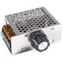 Régulateur électronique de vitesse pour moteurs 4000W AC 220V/110V - SCR, Thermostat, Dimmer, Contrôle de Tension, Gouverne. Régulateur électronique de vitesse pour moteurs 4000W AC 220V/110V - SCR, Thermostat, Dimmer, Contrôle de Tension, Gouverne.