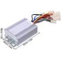 Keenso Electric Bike Brushed Controller, 36V 500W Bicycle Speed Controller Motor Scooter EBike