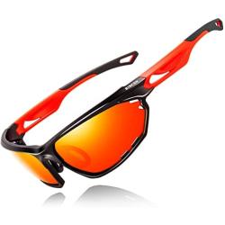 Bircenpro Polarized Sport Sunglasses for Men: UV Protection Sun Glasses For Driving Fishing Baseball Cycling Golf Motorcycle