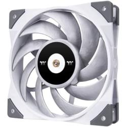 Thermaltake ToughFan 12 White High Static Pressure 2000 PWM, Metal-Reinforced Motor Hub, Gen.2 Hydraulic Bearing 120mm Case/Radiator Fan, Single Pack, CL-F117-PL12WT-A