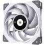Thermaltake ToughFan 12 White High Static Pressure 2000 PWM, Metal-Reinforced Motor Hub, Gen.2 Hydraulic Bearing 120mm Case/Radiator Fan, Single Pack, CL-F117-PL12WT-A
