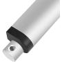 Walfront 100mm Stroke Linear Actuator 24V Small Electric Linear Actuator Cylinder Lift Stroke Heavy Duty 750N Maximum Push Linear Actuator with Mounting Brackets
