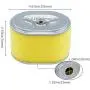 LOCOPOW 2 Pack Air Filter Compatible with Honda GX160 GX200 GX140 5.5HP 6HP Engine # 17210-ZE1-822 17210-ZE1-517 17210-ZE1-505