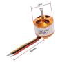 Vehicles-OCS RC Drone A2212 2200KV Brushless Motor Pair 6045 Propeller for 450 X525 Quadcopter Fixed Wing