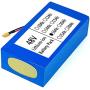 Jieoto 48V 16000mAh E-Bike Battery Pack Electric Wheelchairs Lithium Battery 16Ah 13S 6P Battery Pack with 54.6V Charger Suitable for Electric Scooter Mopeds Electric Motorcycles