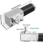 Moteur DC 24V 148RPM 12Kg.cm Engrenage Réducteur avec Encodeur et Câble Auto-Verrouillage Moteur DC 24V 148RPM 12Kg.cm Engrenage Réducteur avec Encodeur et Câble Auto-Verrouillage