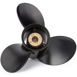 Your Props Marine 10 3/8 x 14, （13 Spline Tooth）， RH，Ref No.48-816702A45，OEM Upgrade Aluminum Outboard Propeller fit Mercury Engines 25-70HP
