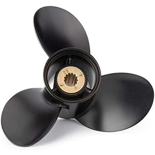 Your Props Marine 10 3/8 x 14, （13 Spline Tooth）， RH，Ref No.48-816702A45，OEM Upgrade Aluminum Outboard Propeller fit Mercury Engines 25-70HP