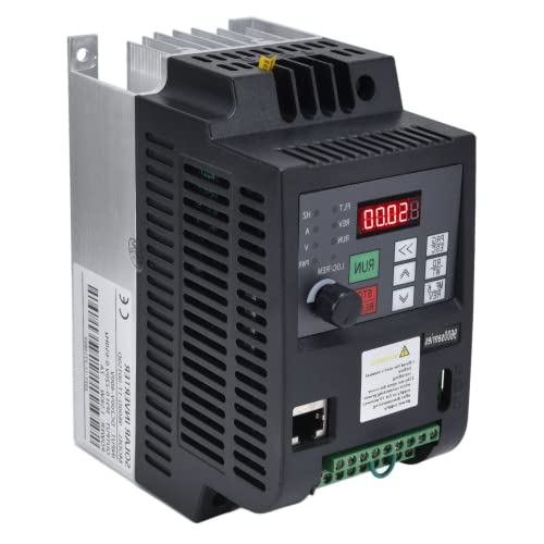 VFD, 9600D-1T-00150D Quick Cooling 1.5KW 7A Easy Operation Motor Inverter Controller Digital Display for Equipment