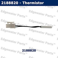 Edgewater Parts 2188820, AP6006068, PS11739132 Refrigerator Thermistor Compatible with KitchenAid, Whirlpool, Jenn-Air, Kenmore, Dacor, Thermador, and Maytag (Fits Models: 5VW, GC3, EC3)