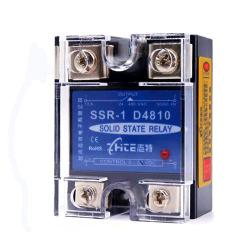 Laituods Single Phase Solid State Relay SSR-1D4810 DC Input 3-32V, AC 24-480V,DC Control AC Suitable for Heating, Lighting, Motor and Industrial Equipment(10A)