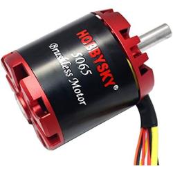 Hobbysky 5065 270KV Brushless Outrunner Motor Belt Drive Motor Sensored & Sensorless Motor for DIY Electric Skateboard Electric Bike Mini Scooter Surfboard