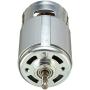 Xuulan Xianglaa-Motor 775 DC Motor DC 12V-36V 3500-9000 RPM, Ball Bearing Large Torque High Power Low Noise Motor Silver,