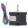 Stepping Motor, Electric Motor 2 Phases Quick Response Speed DC2.55V 1.5A All Copper Coil for Engraving Machine