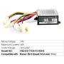 LotFancy 24V Control Module for Razor Dirt Quad Version11+, With 5 Connectors, 6 Pins Throttle, Part Number: W25143069015, Model: HB2430-TYD6-FS-ROHS