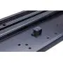 MotorGuide 8M0095973 Universal Quick-Release Bracket Top Plate for Electric Trolling Motors — Aluminum — Black