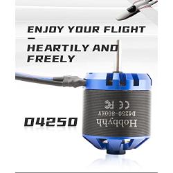 DIAMONDDYNAMICS Hobbyhh Brushless Motor 4250 800kv Power 1250W with 4.0mm Banana Head for DIY RC Glider Aircraft Plane and UAV