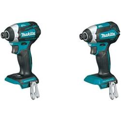Makita XDT14Z 18V LXT Lithium-Ion Brushless Cordless Quick-Shift Mode 3-Speed Impact Driver, Tool Only with XDT13Z 18V LXT Lithium-Ion Brushless Cordless Impact Driver, Tool Only