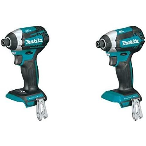 Makita XDT14Z 18V LXT Lithium-Ion Brushless Cordless Quick-Shift Mode 3-Speed Impact Driver, Tool Only with XDT13Z 18V LXT Lithium-Ion Brushless Cordless Impact Driver, Tool Only