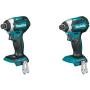 Makita XDT14Z 18V LXT Lithium-Ion Brushless Cordless Quick-Shift Mode 3-Speed Impact Driver, Tool Only with XDT13Z 18V LXT Lithium-Ion Brushless Cordless Impact Driver, Tool Only