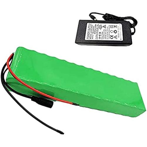 Jieoto 24V 15Ah E-Bike Battery Pack 7S 5P 15000mAh Lithium Battery Scope for 200W 350W Motor for MTB Bike Model Aircraft Electric Scooters Electric Tools with BMS + Charger