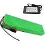 Jieoto 24V 15Ah E-Bike Battery Pack 7S 5P 15000mAh Lithium Battery Scope for 200W 350W Motor for MTB Bike Model Aircraft Electric Scooters Electric Tools with BMS + Charger
