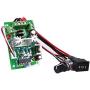 10V-30V Motor Speed Regulator Adjustable DC Motor Speed PWM Controller Reversing Switch 120W