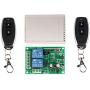 ZSooner 433 mhz Universal Remote Control Switch 2CH AC 220 v 110 v 120 v Wireless Relay Module Receiver with 2pcs RF 433 mhz Remote Control