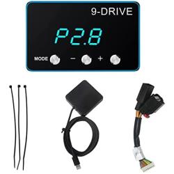 9 Drive Throttle Response Controller,Smart Electronic Racing Pedal Accelerator Compatible with Dodge Challenger RAM 1500 Pickup Jeep Grand Cherokee Wrangler JK (807)