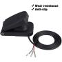 KIMISS Motorcycle Pedal Rubbers ATV Foot Accelerator Throttle Speed Control Universal for Electric Bikes, Scooters, ATV