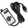 FTVOGUE Fan Speed Adjuster 1500W 120V Safe Multifunctional Electronic Variable Fan Speed Controller US Plug ,Switches & Sockets & Accessories