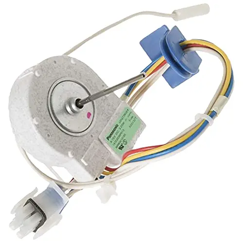 Moteur de ventilateur d'évaporateur WR60X10307 WR60X10074 - Compatible Hotpoint, GE - Pièces et Accessoires Réfrigérateur - Remplace AP3191003 EA304658 PS304658 - Producteur d'air frais amélioré pour réfrigérateur domestique.